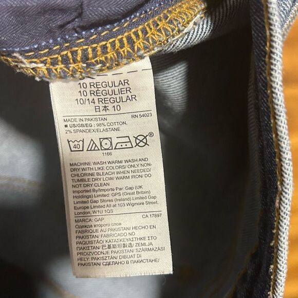 Gap Patchwork True Skinny Jeans with raw hem - Picture 9 of 12